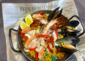 Cuba Libre Restaurant & Rum Bar signature dishes Ropa Vieja
Vaca Frita
Seafood Paella